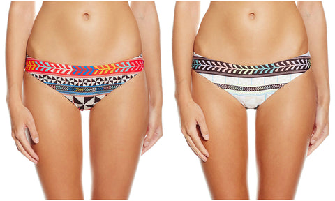 MARA HOFFMAN Seamless Brazilian Bikini Bottoms 94770 $110 NEW
