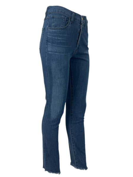 3X1 Women's Blue Skinny Crop Pockets Sally Jeans #998 NWT