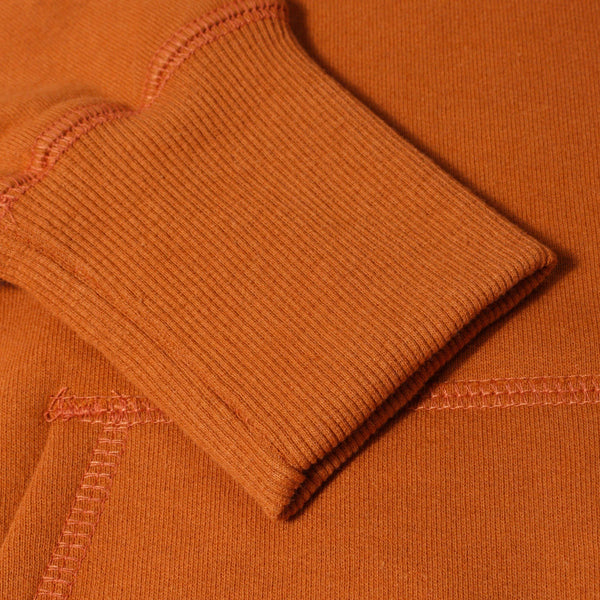 AIME LEON DORE Men's Orange 20oz Terry Logo Hoodie Size Small NWT