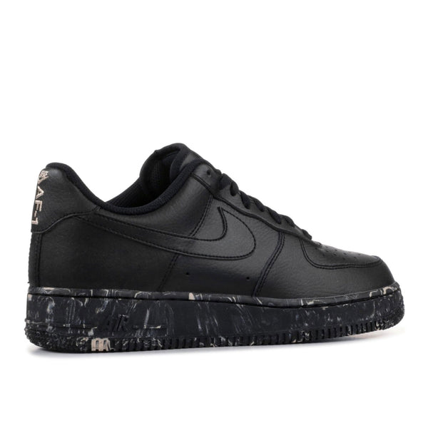 NIKE Men's Black Acid Wash Air Force 1 Low Print #AR1951-001 NEW