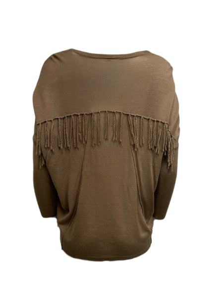 WALTER BAKER Women's Brown Adele Sweater #W6206 Sz M NWT