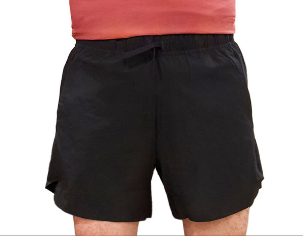 LNDR Men's Black Classic Fit Mid Rise Run Short #MAT0013 NWT