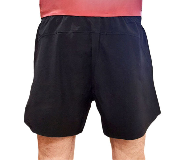 LNDR Men's Black Classic Fit Mid Rise Run Short #MAT0013 NWT
