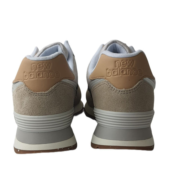 NEW BALANCE Men's Beige Classics Traditionnels Sneakers #ML574AA2 NWB