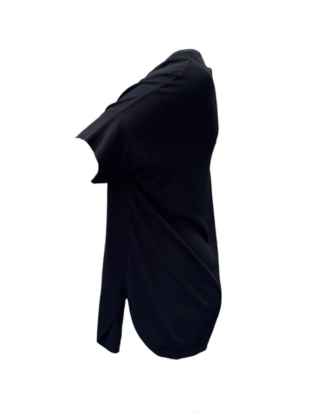 Marina Rinaldi Women's Black Abaca Pullover Sweater NWT