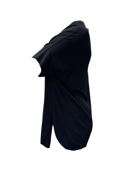 Marina Rinaldi Women's Black Abaca Pullover Sweater NWT