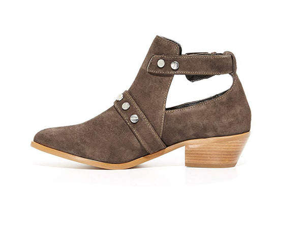 REBECCA MINKOFF Women's Abigail Suede Booties $175 NIB