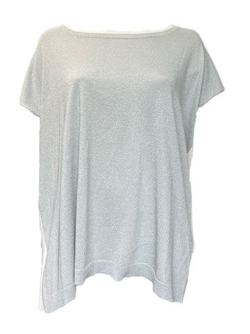 Marina Rinaldi Women's Grey Abitare Knitted Sweater Size XL NWT