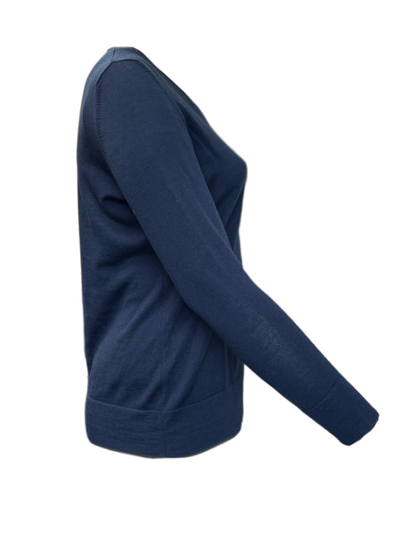 Marina Rinaldi Women's Navy Accento Knitted Sweater NWT