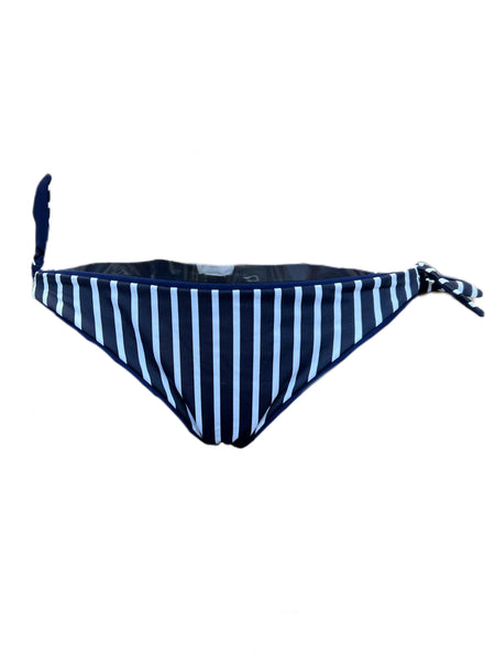 Max Mara Women's Navy 2Aceto Pullover Bikini Bottom Size 6 NWT
