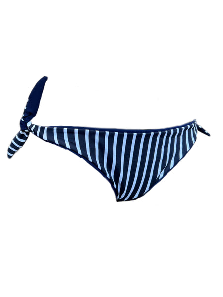 Max Mara Women's Navy 2Aceto Pullover Bikini Bottom Size 6 NWT