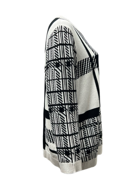 Marina Rinaldi Women's White Addendo Knitted Sweater NWT