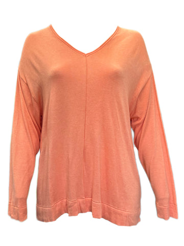 Marina Rinaldi Women's Orange Addetto Knitted Cardigan NWT