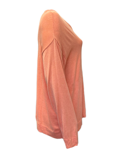 Marina Rinaldi Women's Orange Addetto Knitted Cardigan NWT