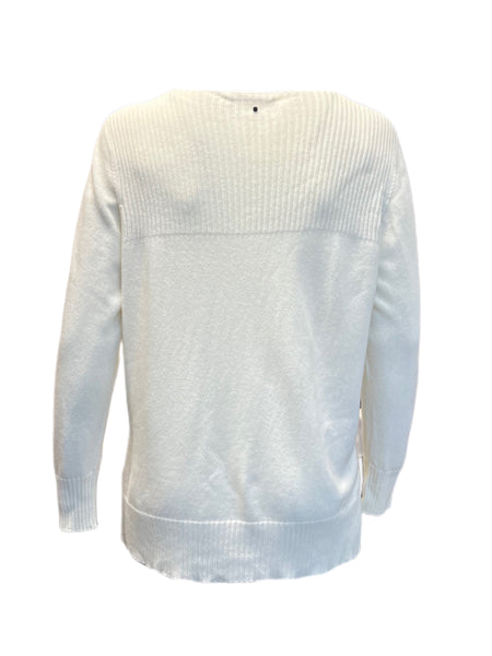 Marina Rinaldi Women's Beige Adottare Knitted Sweater NWT