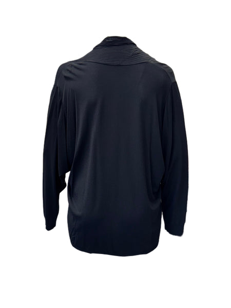 Marina Rinaldi Women's Black Adelchi Pullover Sweater NWT