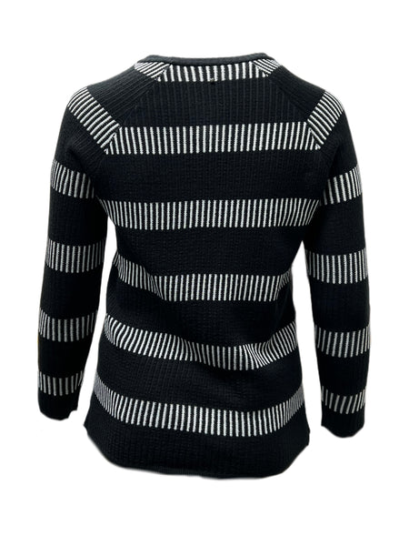 Marina Rinaldi Women's Nero Adelchi Knitted Sweater NWT