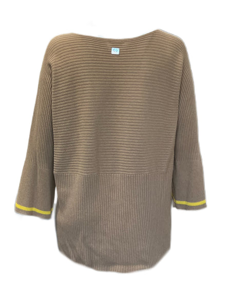 Marina Rinaldi Women's Brown Adesso Knitted Sweater Size XL NWT