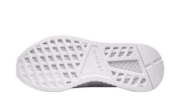 ADIDAS Men's White Deerupt Consortium Low-Top Sneakers #AC7755 Size US 8 NWOB