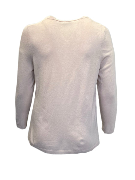 Marina Rinaldi Women's Pink Affine Pullover Sweater NWT