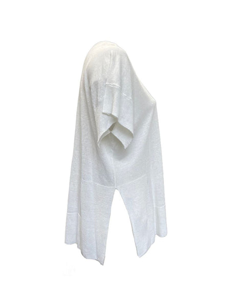 Marina Rinaldi Women's White Agosto Pullover Sweater NWT