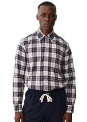 AIME LEON DORE Men's Cotton Plaid Button Down Shirt Size XX-Large