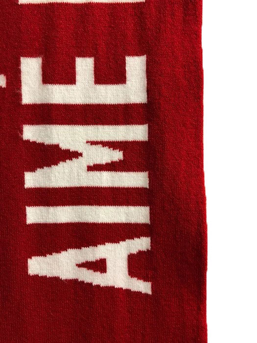 AIME LEON DORE Men's Jacquard Knit Logo Scarf NWT – Walk Into Fashion