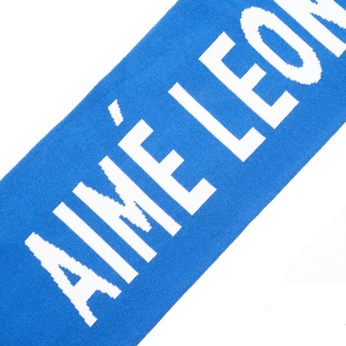 AIME LEON DORE logo scarf マフラー AIME LEON DORE Men's Jacquard Knit Logo Scarf NWT – Walk Into Fashion