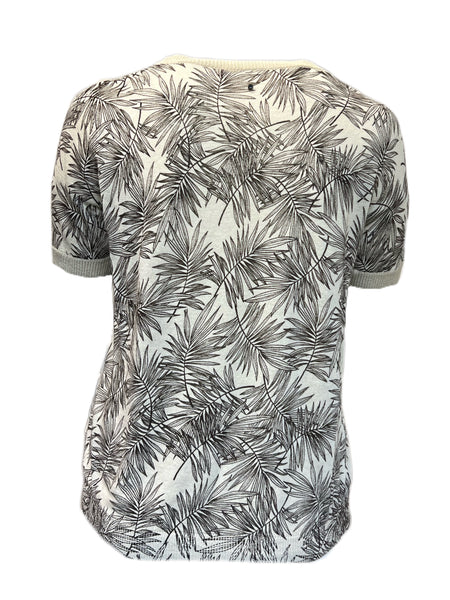 Marina Rinaldi Women's Brown Aladino Fla Knitted Sweater Size M NWT