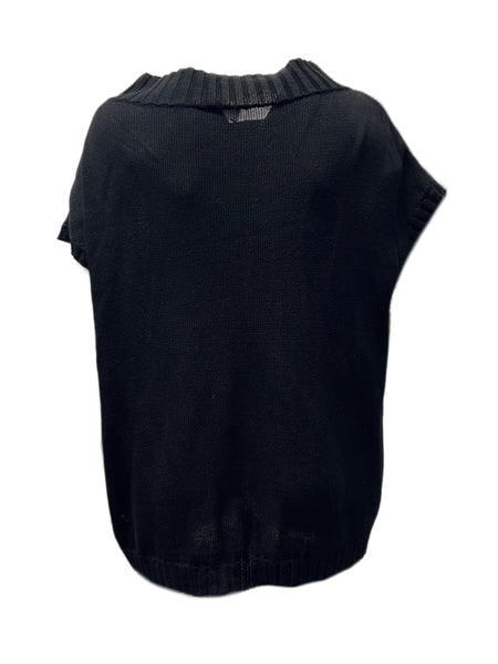 Marina Rinaldi Women's Black Alamaro Pullover Sweater NWT