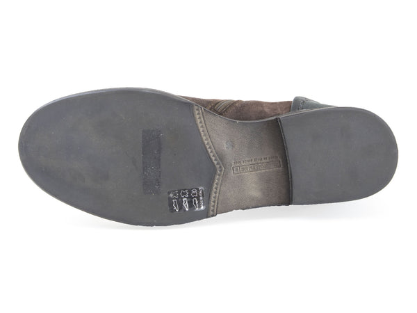 ALBERTO FERMANI Women's Brown Suede Sossano Ankle Boots Floor Model