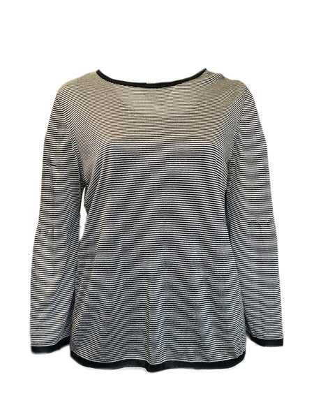 Marina Rinaldi Women's Black Album Knitted Sweater NWT