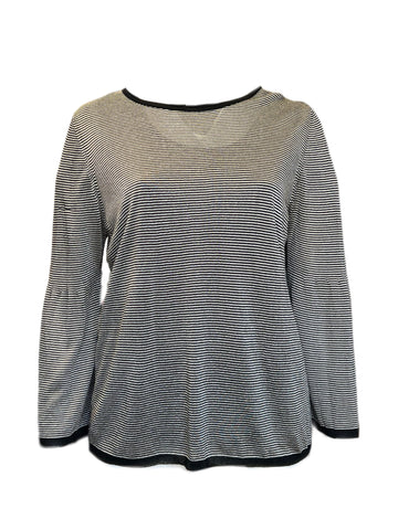 Marina Rinaldi Women's Black Album Knitted Sweater NWT