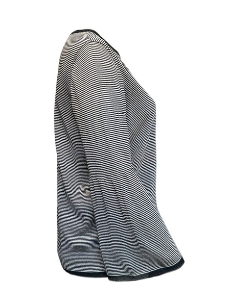 Marina Rinaldi Women's Black Album Knitted Sweater NWT