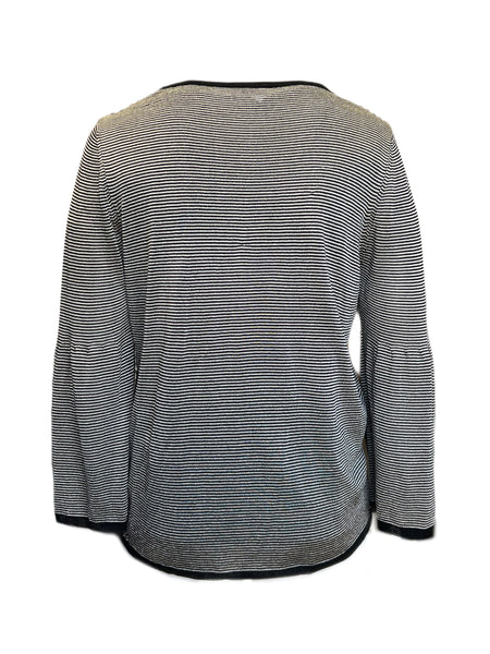 Marina Rinaldi Women's Black Album Knitted Sweater NWT