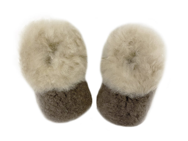 Petidoux Toddler Alpaca Slippers