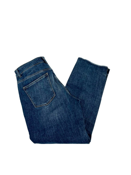 DL1961 Women's Alva Mara Ankle High Rise Instasculpt Straight Jeans, Size 31 NWT