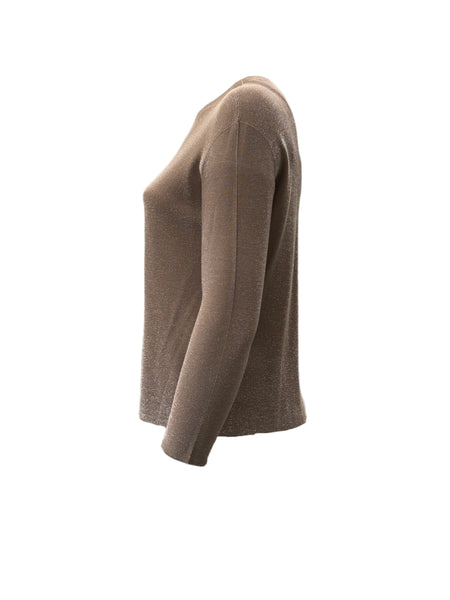 Marina Rinaldi Women's Beige Amare Pullover Sweater NWT