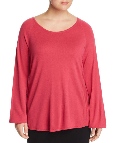 MARINA RINALDI Women's Ametista Pleated Sweater $355 NWT