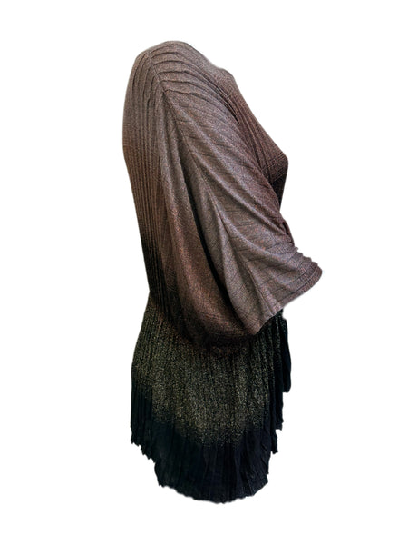 Marina Rinaldi Women's Brown Ametista Pullover Sweater Size XL NWT