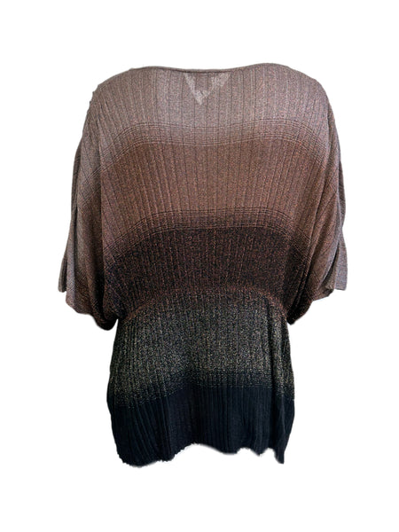 Marina Rinaldi Women's Brown Ametista Pullover Sweater Size XL NWT