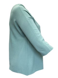 Marina Rinaldi Women's Green Andorra 3/4 Sleeves Knitted Sweater Size M NWT