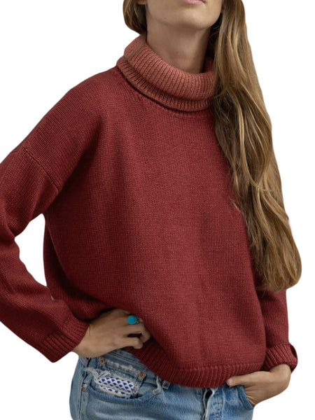 ROBERTA ROLLER RABBIT Women's Burgundy/Blush Ankur Sweater Sz S $295 NEW