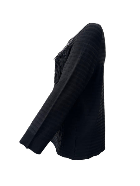 Marina Rinaldi Women's Black Antille Pullover Sweater NWT