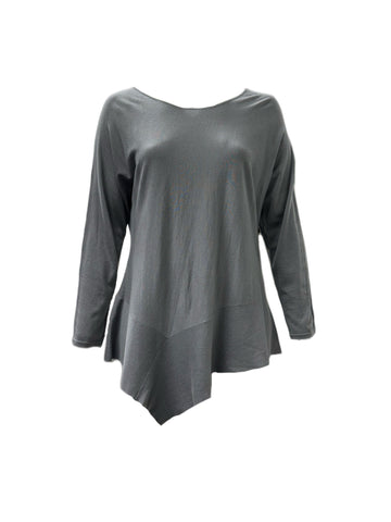 Marina Rinaldi Women's Grey Ape Pullover Sweater NWT