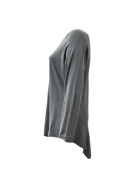 Marina Rinaldi Women's Grey Ape Pullover Sweater NWT