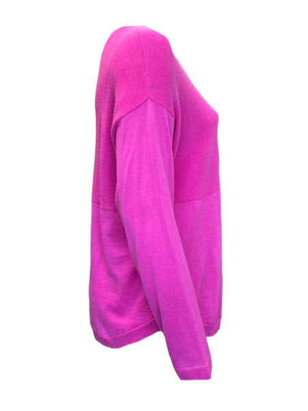 Marina Rinaldi Women's Pink Araldo Pullover Sweater NWT