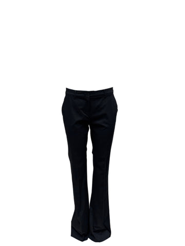 Max Mara Women's Black Armilla Straight Leg Pants NWT