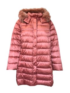 Marina Rinaldi Women's Pink Artico Button Closure Quilted Jacket NWT