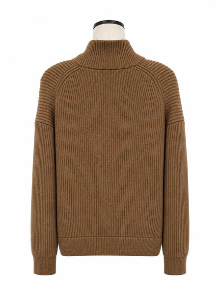 Max Mara Women's Brown Artur Button Closure Cardigan NWT